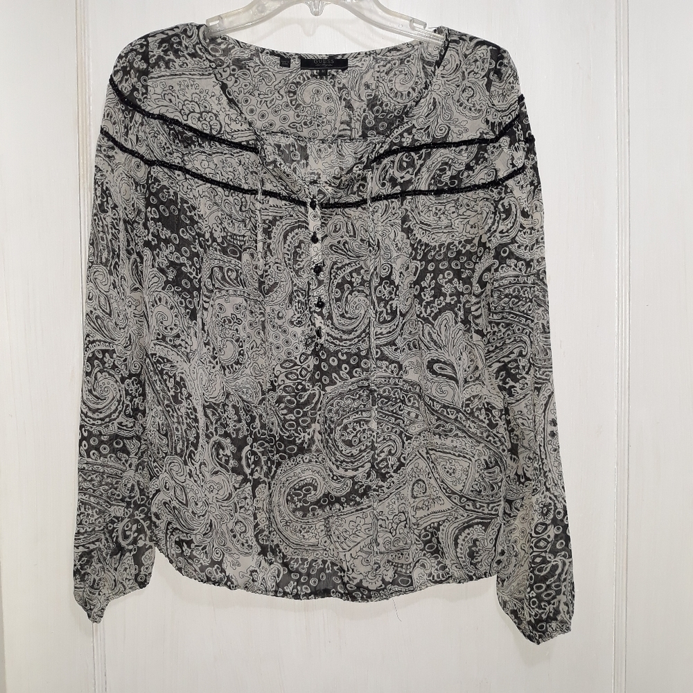 Guess long sleeve dress shirt
